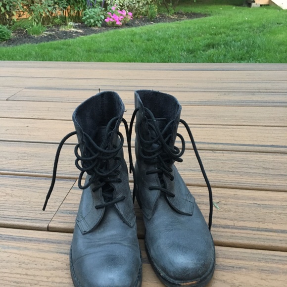 Roots Combat Boots - Picture 2 of 5